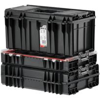 Yato įrankių dėžių rinkinys YT-09175, 3 vnt., 421x450x323 mm, PP, rankena, transportavimo laikiklis, S12 sistema