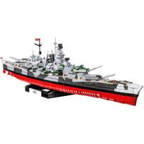 Cobi Kovinis laivas Tirpitz COBI-4839, 1:300, 2810 vnt., plastikas, besisukantys bokštai, judantys propeleri, stendas, nuo 10 metų