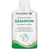 Jm Sante Poliderm šampūnas šunims ir katėms VETJMSSPU0027, 15ml, paketėlis, raminantis, drėkinantis, atkuriantis, prieš niežulį