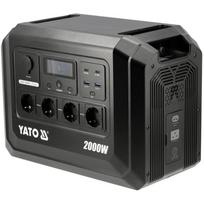 Yato nešiojama akumuliatorių stotis YT-83089, 1024 Wh, 2000 W, LiFePO4, 4x AC 230 V, 2x USB-C 140 W, 2x USB-A 18 W, EPS, BMS, MPPT