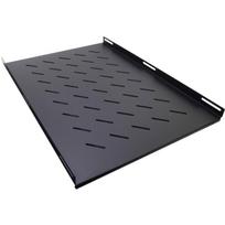 Inter-Tech lentyna SW-650/1000 88887264, 470mm x 45mm x 650mm, 90kg, 1U, metalas, juodas, RAL 9005, šoninis tvirtinimas, 2 vnt.