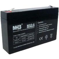 Bluewalker akumuliatorius MHB MS9-6 91010144, 6V, 9Ah, švino-rūgštinis, UPS, suderinamas su VI 1500 R1U, VI 750 R1U