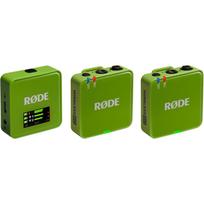 Rode Microphones belaidis mikrofonas Wireless GO Gen 3 WIGOGEN3GRE, žalias, 2.4GHz, 260m, 32-bit float, USB, DSLR