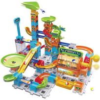 Vtech Marble Rush Super Action Set L100 E 80-519404, 99 dalys, 10 kamuoliukai, garsas, apšvietimas, 4-12 metai
