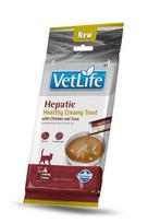 F09030 FARMINA VET LIFE CAT HEPATIC - CREAMY TREAT with Chicken&Tuna 4x15g (pak15), 1 vnt.
