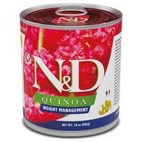 F02666 FARMINA N&D QUINOA - DOG Wet WEIGHT MANAGEMENT ADULT 285 g (pak.6), 1 vnt.