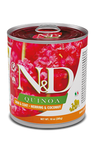 F02635 FARMINA N&D QUINOA - DOG Wet Herring&Coconut ADULT 285 g (pak.6), 1 vnt.