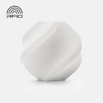 Bambu Lab PLA Matte Ivory White 3D Plastikas Bambulab Filament 1.75mm 1kg