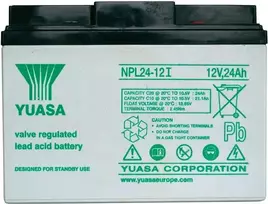 Sandarioji AGM baterija Yuasa NPL24-12 12V 24Ah su M5 gnybtais