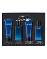 Davidoff Set Davidoff Cool Water Men Edt 75ml + After Shave 75ml + After Shave Balm 75ml + Shower Gel Eau De Parfum Set Kvepalai