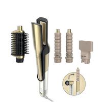 SHARK Glam 4in1 Air Styler, Straightener & Dryer System Set Gold