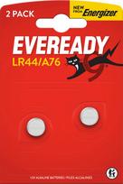 Energizer battery Everyday A76/LR44 BP2, ELEEGR7638900457131