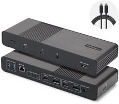 StarTech Thunderbolt 5 Universal Docking Station for Mac & Windows with Quad s 140W Power Delivery 120Gbps Bandwidth | 206UE-TB5USB4DOCK | 0065030921879