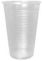 Multi Vienkartinė plastikinė stiklinė 20 cl Ø70xH98 mm PP permatoma, 30 vnt. x 100 vnt./dėžėje