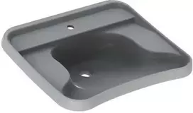 Geberit „Ifo Care“ praustuvas su maišytuvo anga be perpildymo 660 x 575 x 190 mm