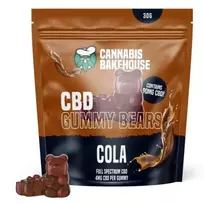 Cannabis Bakehouse CBD guminukai „Cola“, 22 vnt. × 4 mg CBD, 30 g