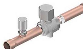 Danfoss GBC 12s H išjungimo rutulinis vožtuvas 90 bar su AP 1/2" 8,00 m³/h