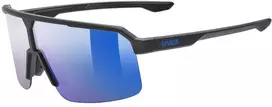 Uvex rampas Akiniai daugeliui sporto šakų Unisex Pusinės apimties Juoda