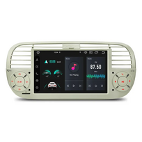 Fiat 500 2007-2015 | Android 14 | 7 inch | 4GB/64GB/8Core | Multimedija Xtrons PX7450FCLGS