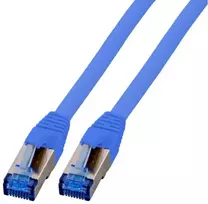 Efb Elektronik EFB RJ45 tinklo kabelis S/FTP, Cat.6A, Cat7 TPE superflex, 7,5 m, mėlynas