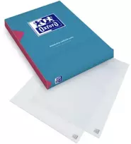 Laikiklis Oxford 400005475, Vokas-segtuvas, A4, Polipropilenas (PP), Mėlyna, Gulsčia/Stačia, 25 lapai