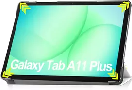Planšetinio kompiuterio dėklas Strado-Tech, skirtas Samsung Galaxy Tab A11+ Plus 10.9 2025 / A9 Plus – apsauginis su stovu, prieiga prie prievadų ir mygtukų