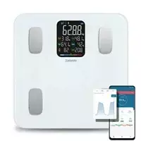 EVO Salente MaxFit, išmaniosios asmeninės diagnostinės fitneso svarstyklės, Bluetooth, baltos (MAXFIT-WH)