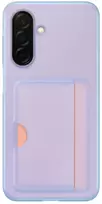 Samsung EF-OA266TLE kortelių lizdo knygos tipo telefonų dėklas skirtas Samsung Galaxy A26 5G (A266) mėlynas