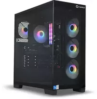 Stacionarus kompiuteris Kompiuteris NTT System HIRO Aurora AMD Ryzen 5 9600X, RX 9060XT 16GB, 32GB RAM, 1TB SSD, WIFI, W11H (ZKG-R59060X-B02)