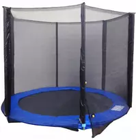 Kubisport Išorinė apsauginė batuto tinklinė tvora, tvirta, 183 cm (Kub_05-CAA28/3K)