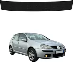 GrizzGlass Juoda techninė danga HeavyDuty Juodas bagažinės slenksčiui, skirta Volkswagen Golf 5 Hatchback 5D (2003-2009) (GRZ20563)