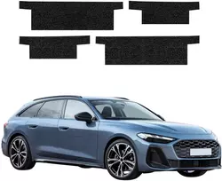 GrizzGlass Juoda techninė danga HeavyDuty Juodas slenksčiams, skirta Audi A5 B10 Avant (2025-2026) [4w1] (GRZ20186)