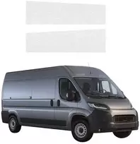 GrizzGlass bespalvė techninė HeavyDuty Clear danga priekinėms slenksčio plokštėms, skirtoms Toyota Proace Max (2024-2026) [2w1] (GRZ22270)
