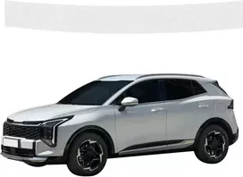 GrizzGlass bespalvė techninė danga HeavyDuty Clear bagažinės slenksčiui, skirtam Kia Sportage 5 Facelift (2025-2026) (GRZ20968)