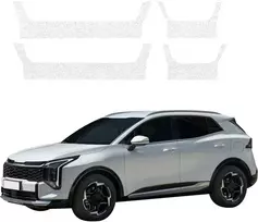 GrizzGlass Balta techninė danga HeavyDuty Baltas slenkščiams skirti Kia Sportage 5 Facelift (2025-2026) [4w1] (GRZ21492)