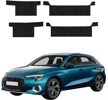 GrizzGlass Juoda techninė danga HeavyDuty Juodas slenksčiams, skirtiems Audi A3 8Y Sportback (2020-2023) [4w1] (GRZ20178)