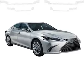 GrizzGlass Bespalvė techninė danga HeavyDuty Clear ant slenksčių, skirta Lexus ES 300h (2021-2024) [4w1] (GRZ20908)