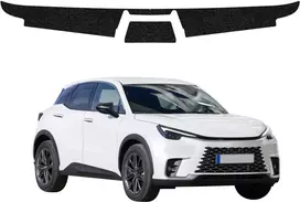 GrizzGlass Juoda techninė danga HeavyDuty Juodas bagažinės slenksčiui, skirtam Lexus LBX (2023-2026) [2w1] (GRZ20335)
