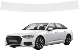 GrizzGlass bespalvė techninė danga HeavyDuty Clear bagažinės slenksčiui, skirta Audi A6 C8 Sedan (2018-2023) (GRZ20809)