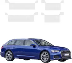 GrizzGlass bespalvė techninė HeavyDuty Clear danga slenksčiams, skirtiems Audi A6 C8 Kombi (2018-2023) [4w1] (GRZ20703)