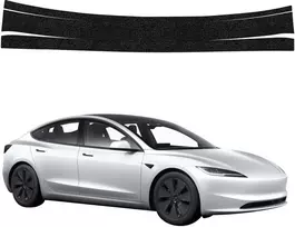 GrizzGlass Juoda techninė danga HeavyDuty Juodas bagažinės slenksčiui, skirta Tesla Model 3 (2021-2025) (GRZ20640)