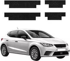 GrizzGlass Juoda techninė danga HeavyDuty Juodas slenkstiams, skirtiems Seat Ibiza (2021-2026) [4w1] (GRZ20480)