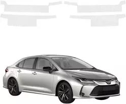 GrizzGlass bespalvė techninė danga HeavyDuty Clear ant slenksčių, skirta Toyota Corolla Sedan (2022-2026) [4v1] (GRZ21288)