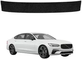 GrizzGlass juoda techninė danga HeavyDuty Juodas bagažinės slenksčiui, skirta Volvo S90 Sedan 5D (2016-2020) (GRZ20669)