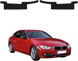 GrizzGlass Juoda techninė danga HeavyDuty Juodas BMW 3 F30 Sedan Pre-LCI (2011-2015) slenksčiams [2w1] (GRZ20159)