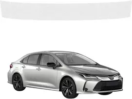 GrizzGlass bespalvė techninė danga HeavyDuty Clear bagažinės slenksčiui, skirta Toyota Corolla Sedan (2022-2026) (GRZ21146)