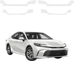 GrizzGlass bespalvė techninė danga HeavyDuty Clear slenkstims, skirti Toyota Camry (2025-2026) [4in1] (GRZ20984)