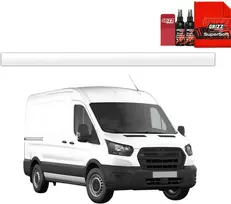 GrizzGlass Bespalvė apsauginė plėvelė BodyShield dešinėms krovinio skyriaus durų slenksčiui, skirtas Ford Transit (2020-2026) (GRZ22113)