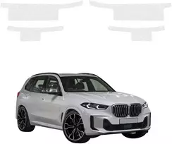 GrizzGlass bespalvė techninė danga HeavyDuty Clear slenksčiams, skirtiems BMW X5 G05 (2023-2026) [4w1] (GRZ20647)