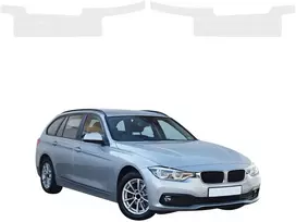 GrizzGlass bespalvė techninė danga HeavyDuty Clear slenkščiams, skirta BMW 3 F31 Kombi LCI (2015-2018) [2w1] (GRZ20644)